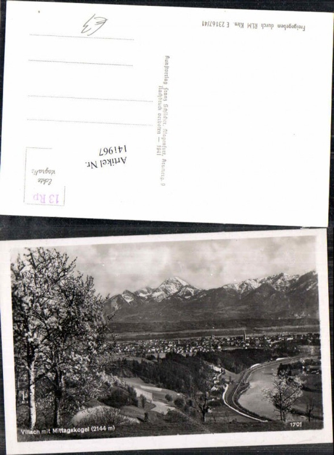 141967,Villach Mittagskogel