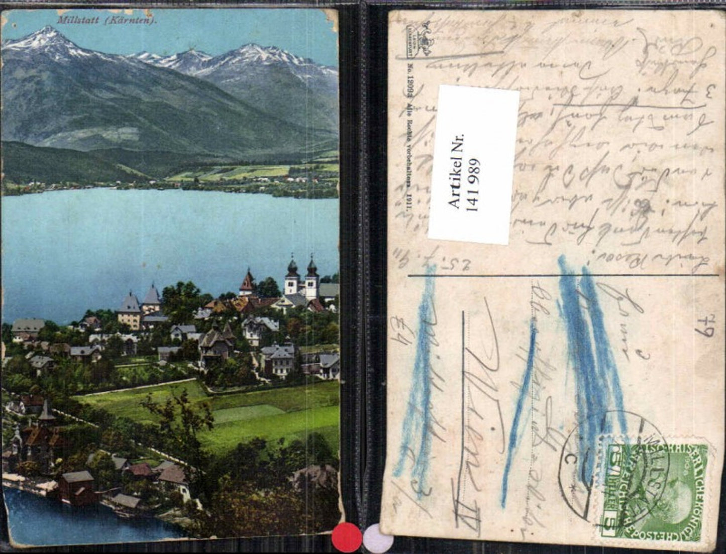 141989,Millstatt Millstättersee 1915