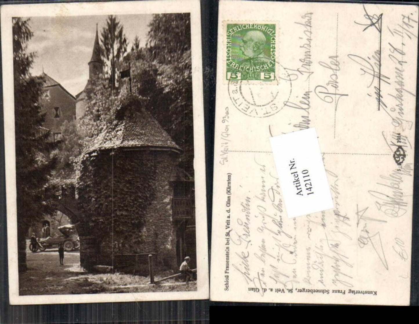 142110,Schloss Frauenstein bei St Veit a.d. Glan