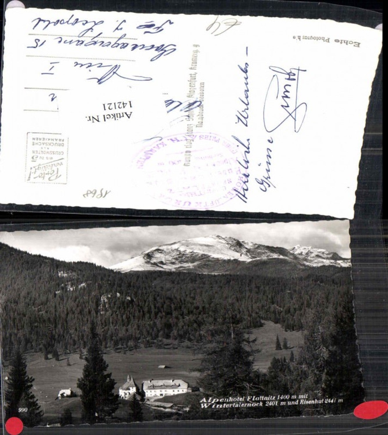 142121,Flattnitz Hotel