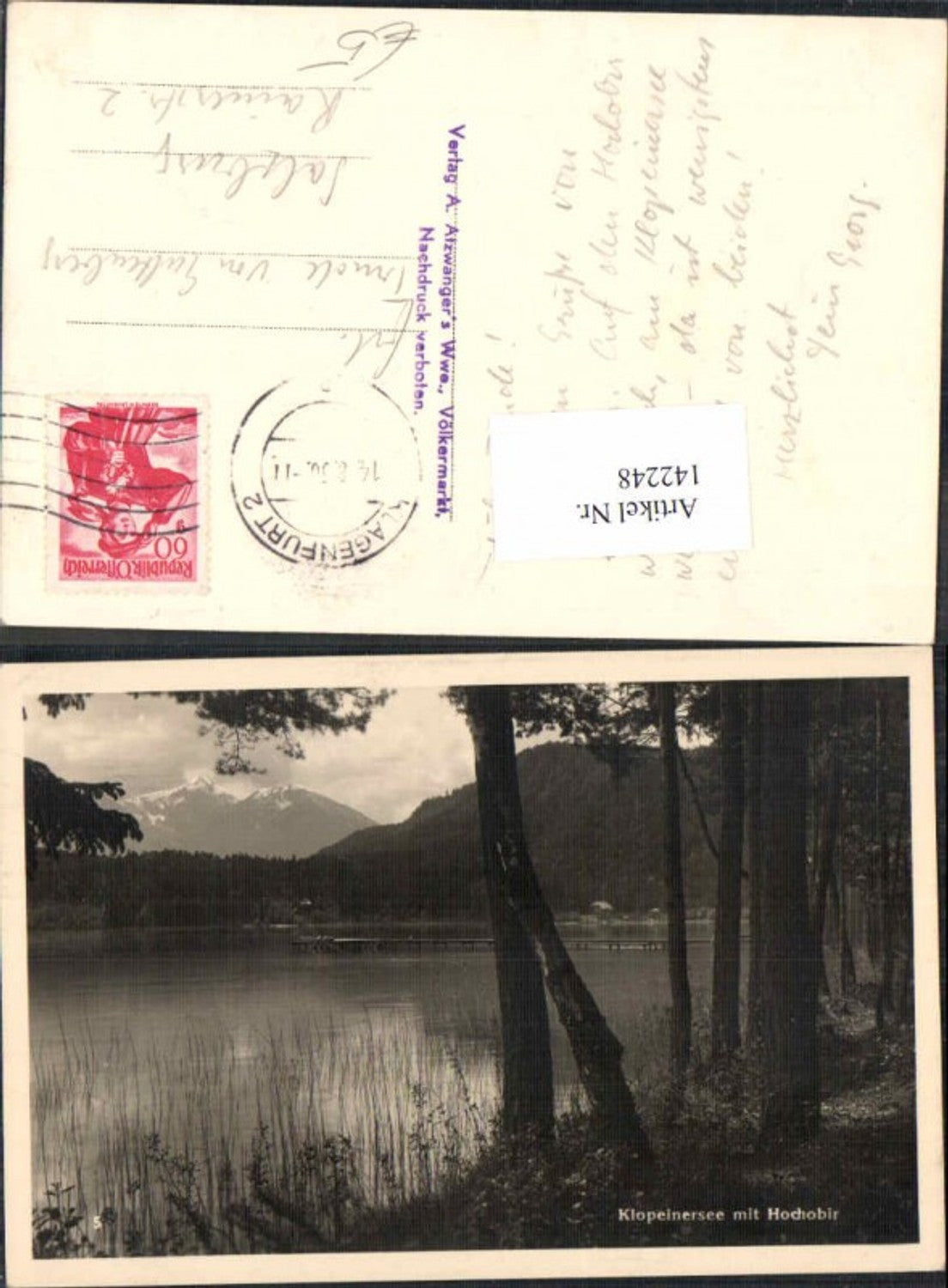 142248,Klopeinersee bei Kühnsdorf St Kanzian