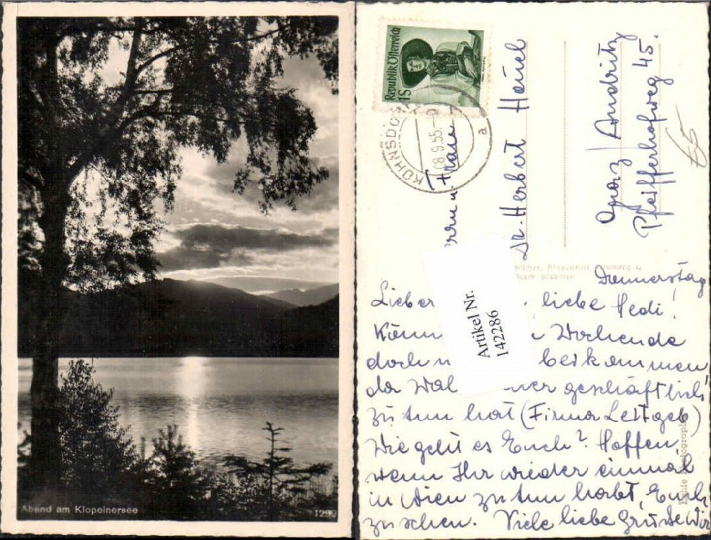 142286,Abend am Klopeinersee St Kanzian Kühnsdorf