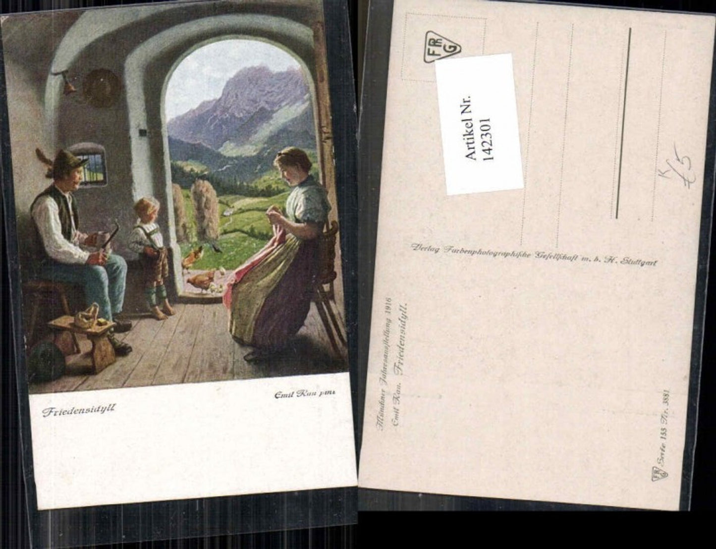 142301, Emil Rau Peace Idyll Farmhouse