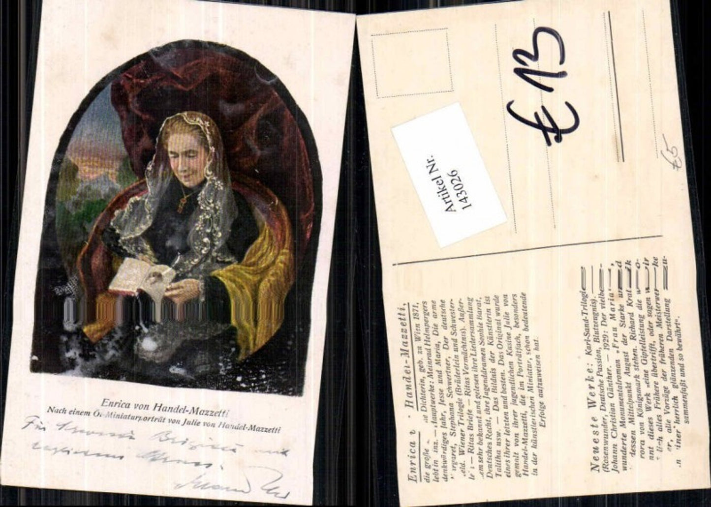 143026,Enrica von Handel Mazzetti