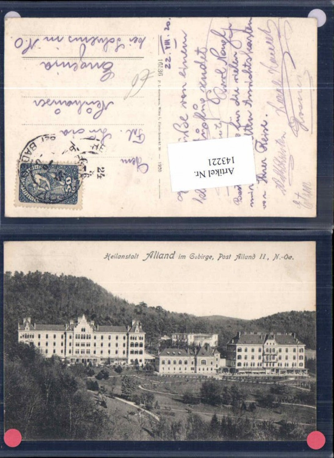 143221,Alland im Gebirge 1905
