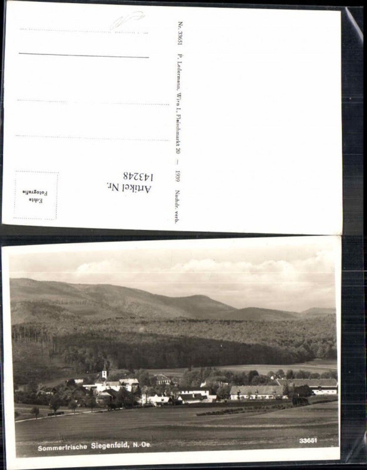 143248,Siegenfeld bei Baden 1939 Heiligenkreuz