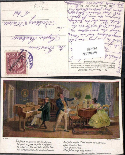 143255,A. Broch Das Dreimäderlhaus Franz Schubert Singspiel