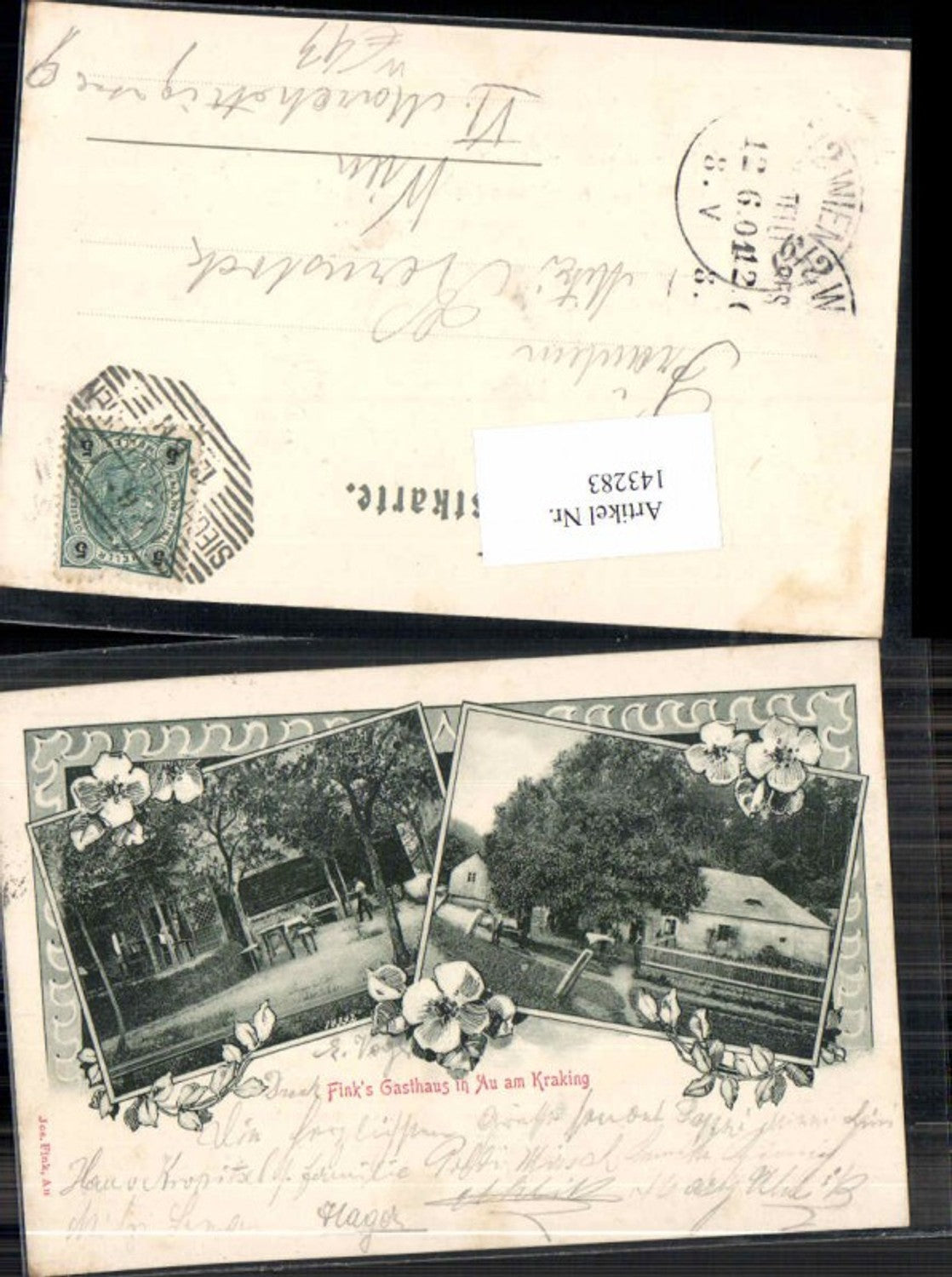 143283,Au bei Kraking Finks Gasthaus 1898 Sieghartskirchen Tulln