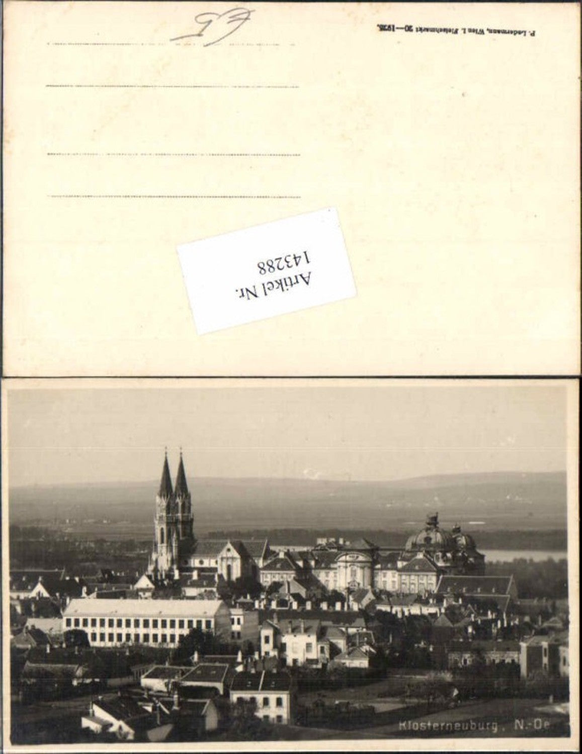 143288, Klosterneuburg near Vienna 1930