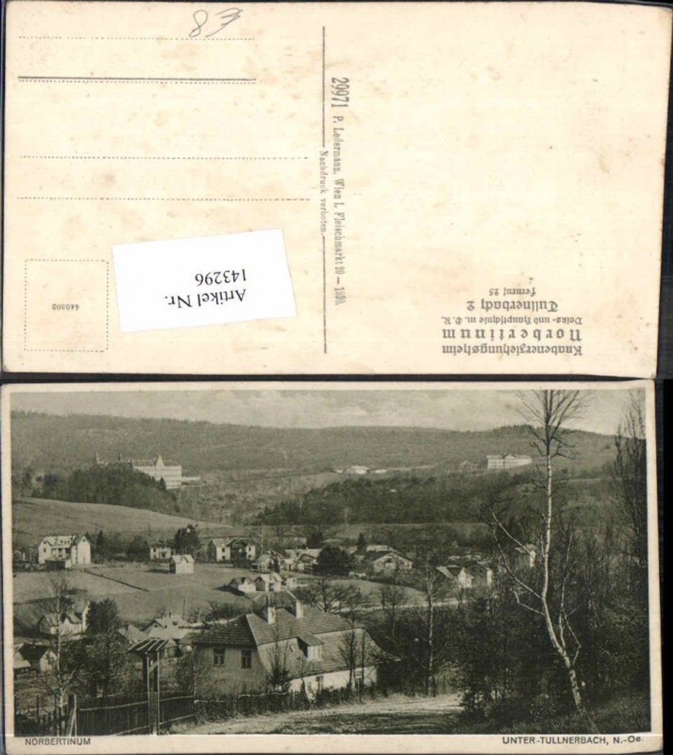 143296,Unter Tullnerbach Lawies Wegansicht