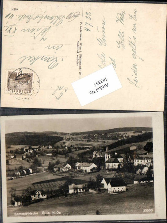 143335,Sommerfrische Sulz im Wienerwald 1930 Stangau