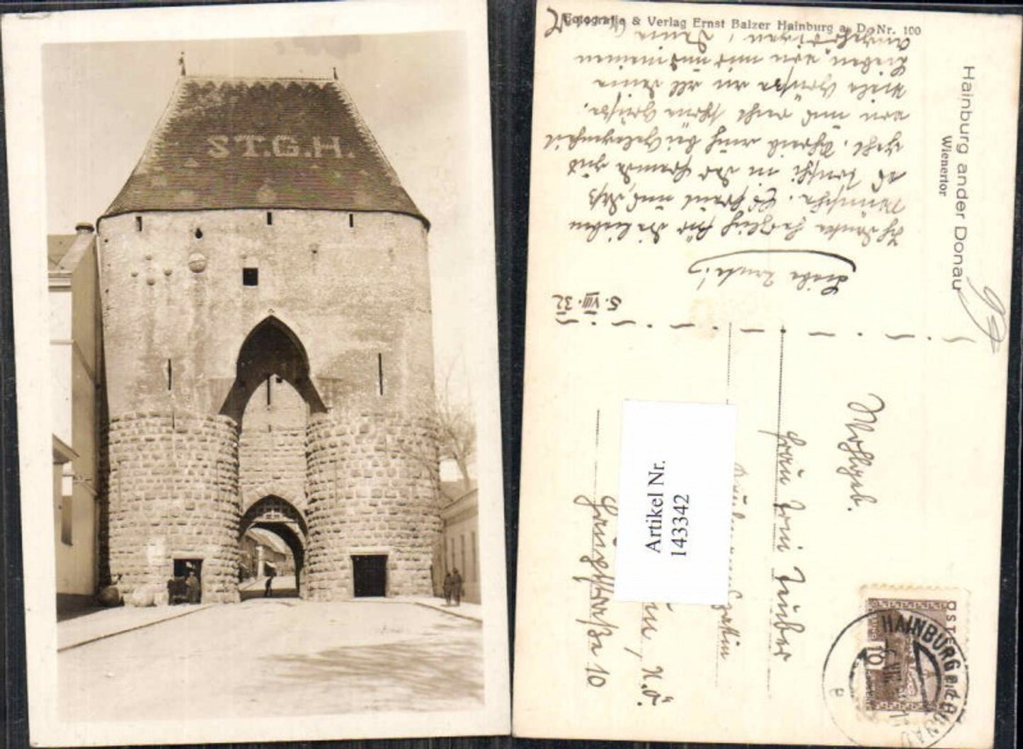 143342,Hainburg a.d. Donau Tor