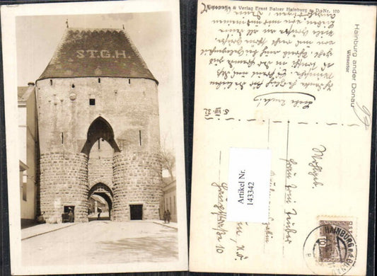 143342,Hainburg a.d. Donau Tor