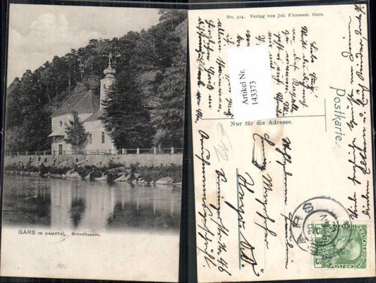 143373,Gars am Kamp Bründlkapelle 1905