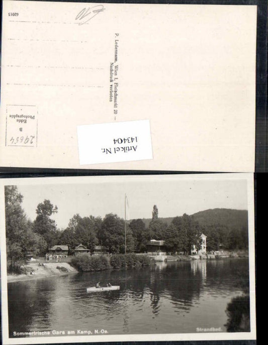 143404,Gars am Kamp Strandbad 1930