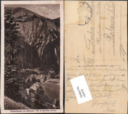 143479,Kaiserbrunn im Höllental Nasswald Prein