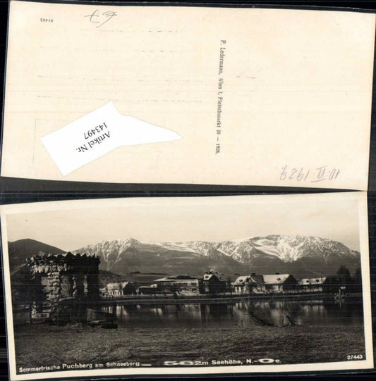 143497,Puchberg am Wechsel 1935