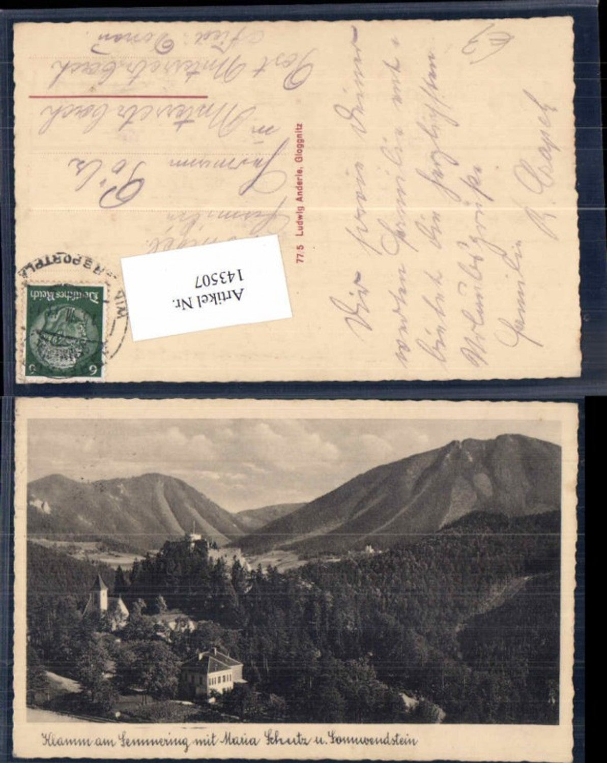 143507,Klamm Klam am Semmering  Maria Schutz