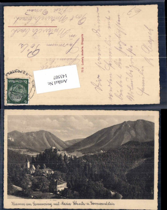 143507,Klamm Klam am Semmering  Maria Schutz