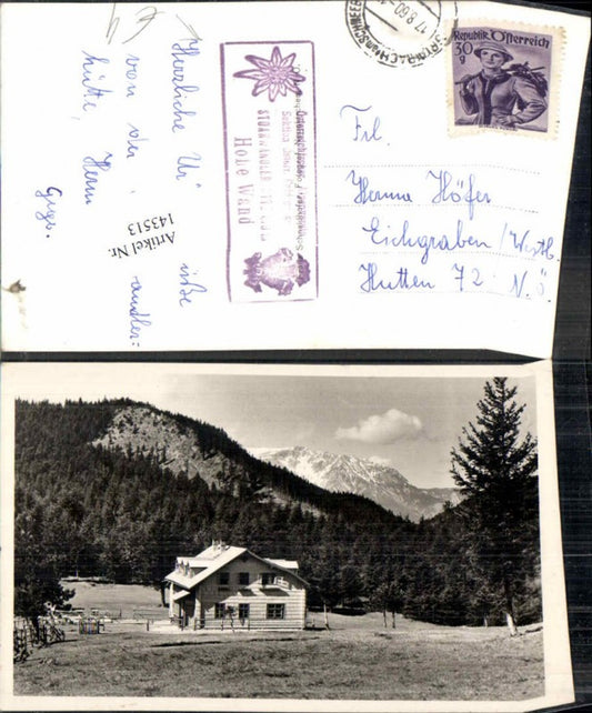 143513,Stoanwandler Hütte bei Grünbach Hohe Wand