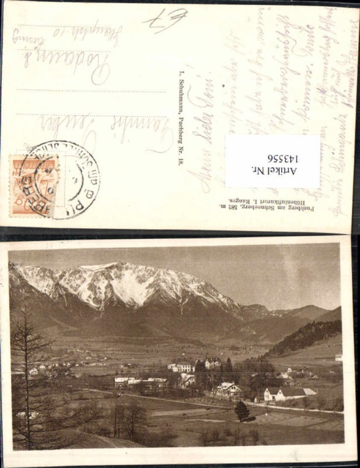143556,Puchberg am Schneeberg 1930