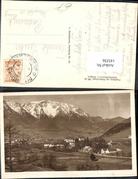 143556,Puchberg am Schneeberg 1930