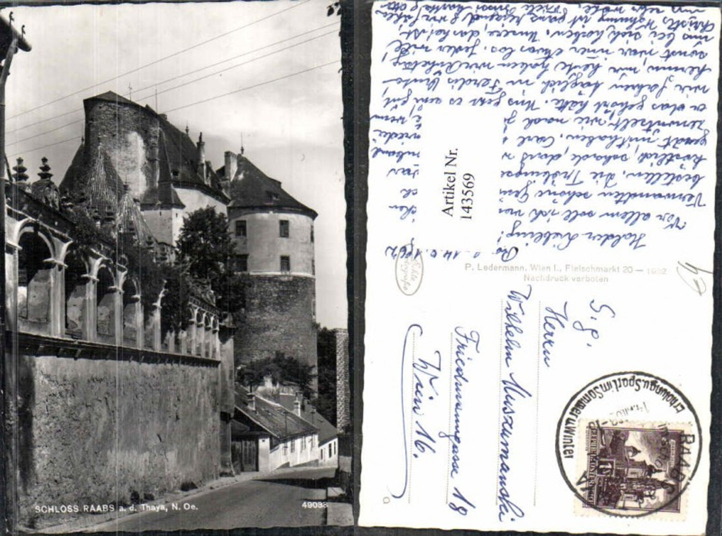 143569,Schloss Raabs a.d. Thaya