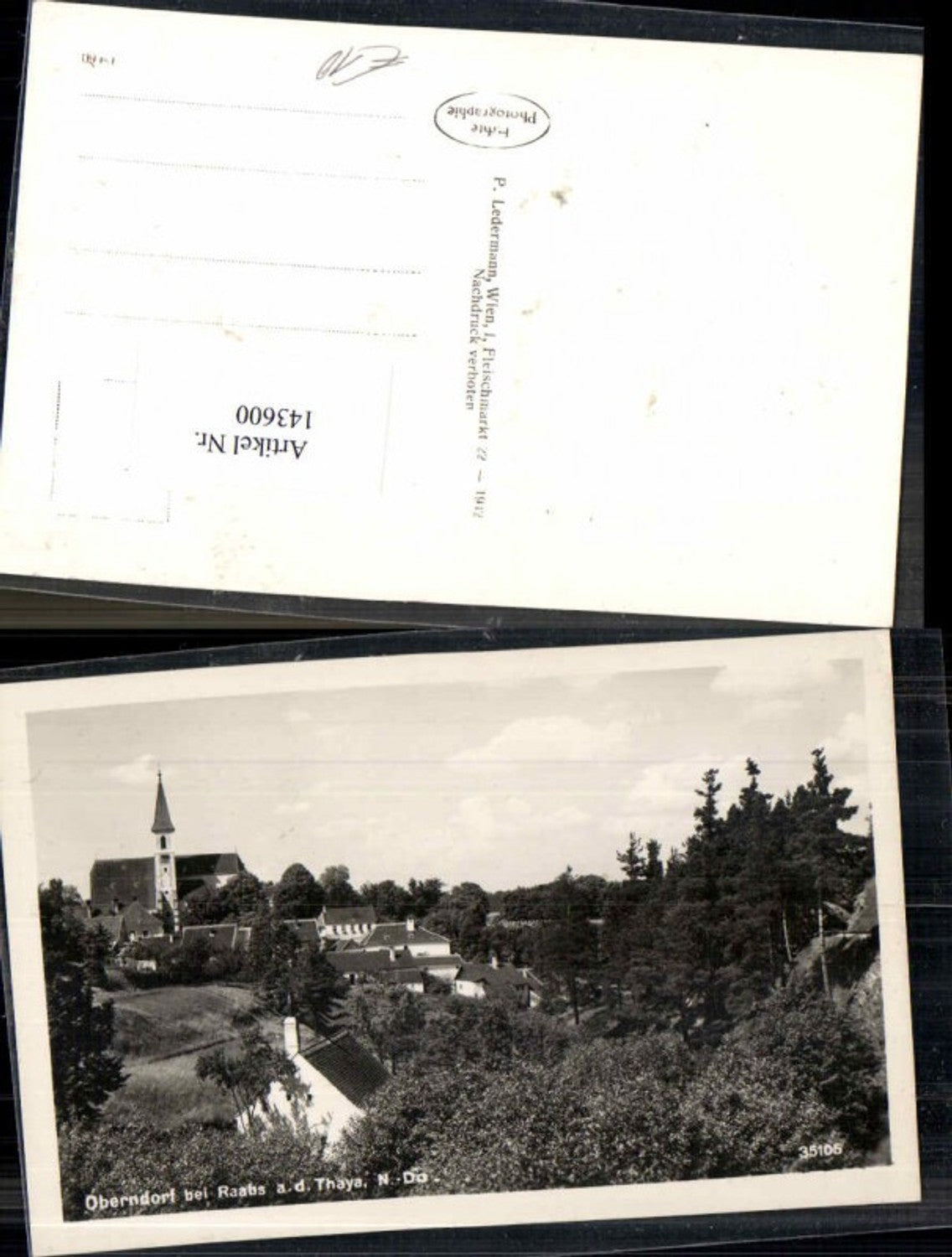 143600,Oberndorf bei Raabs a.d. Thaya 1940