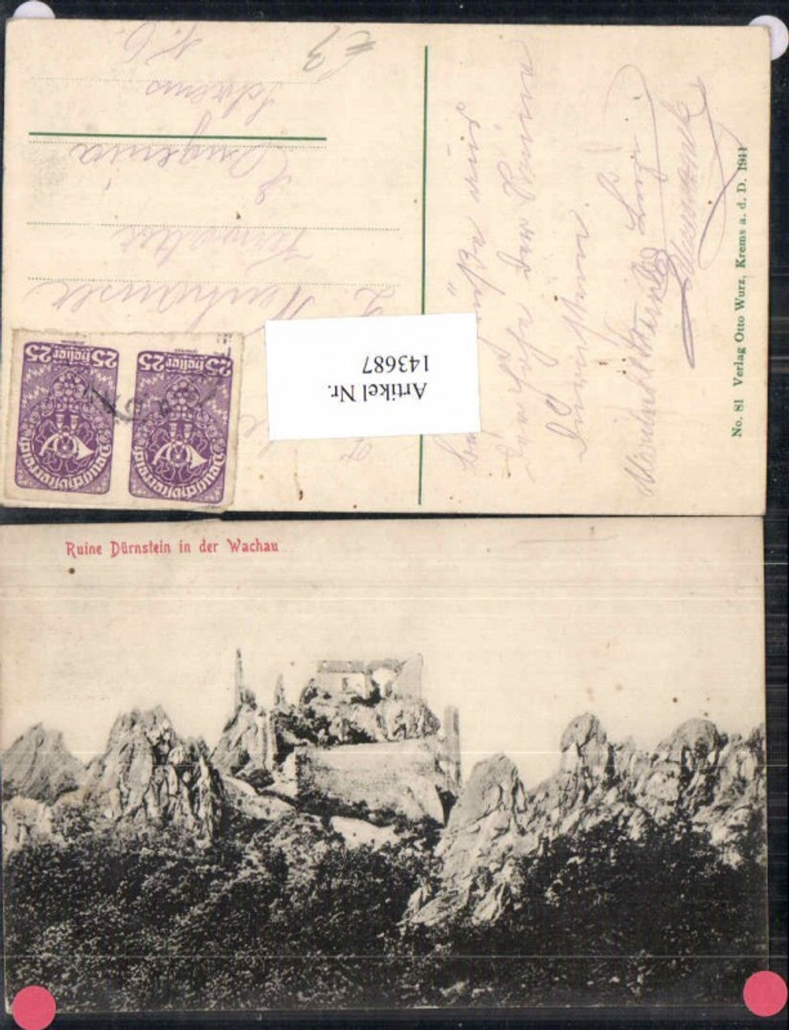 143687,Ruine Dürnstein in der Wachau