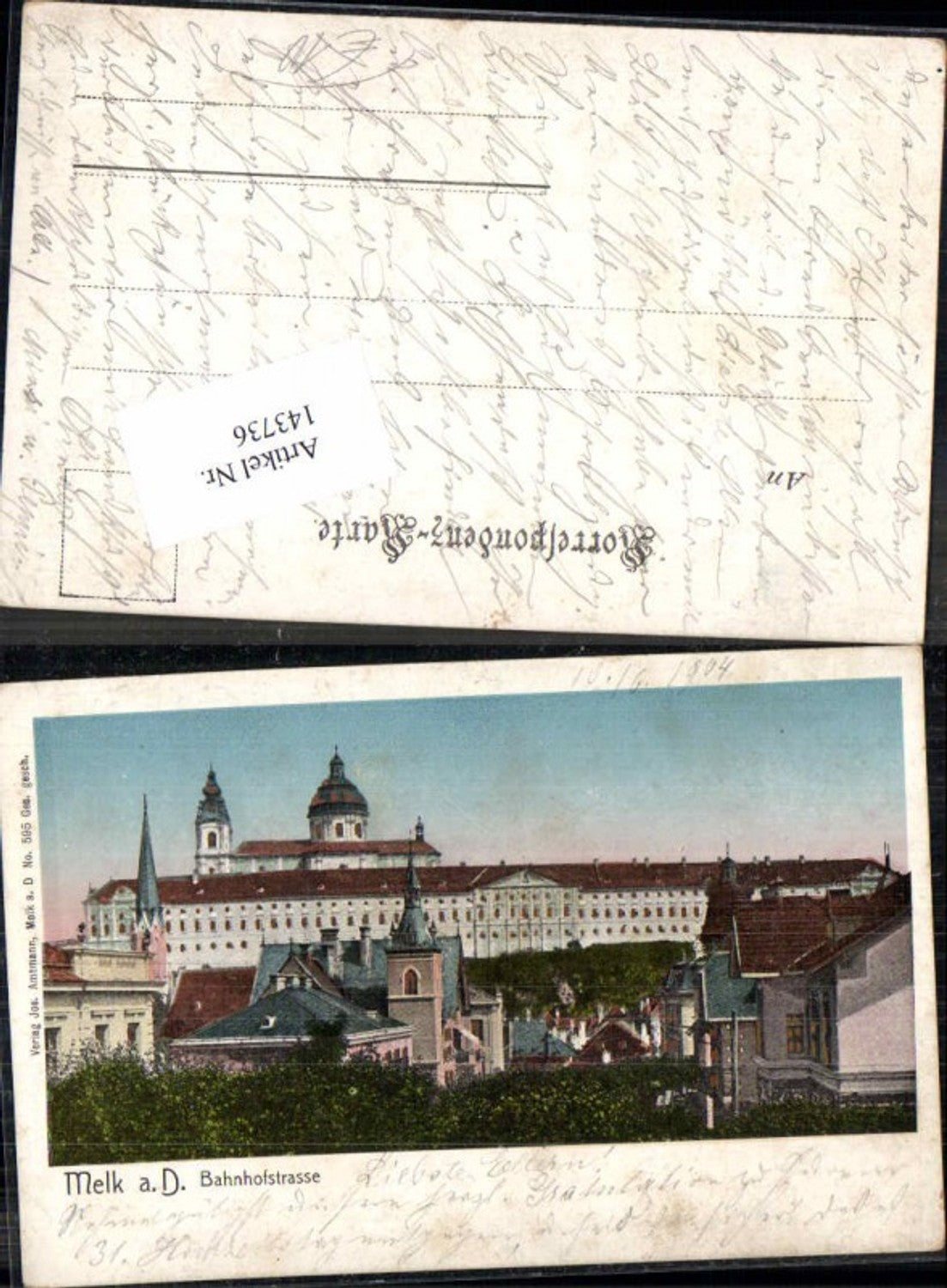 143736,Melk a.d. Donau Bahnhofstrasse 1900