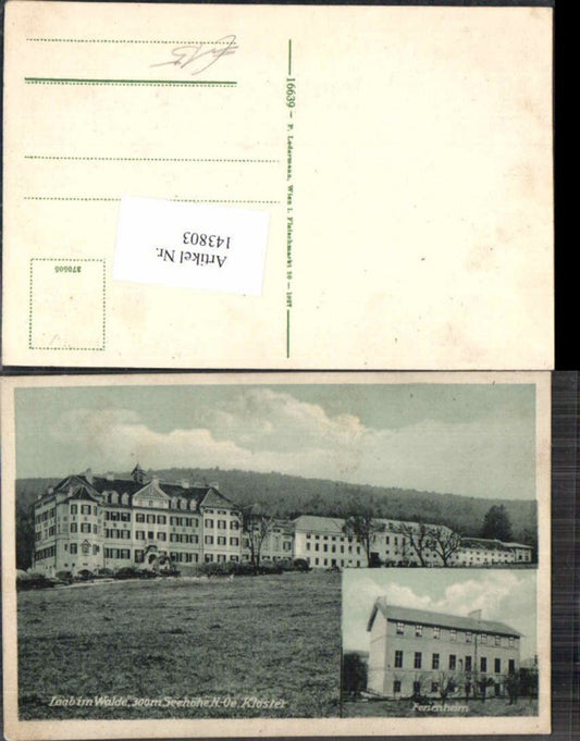 143803,Laab im Walde Ferienheim Detailansicht