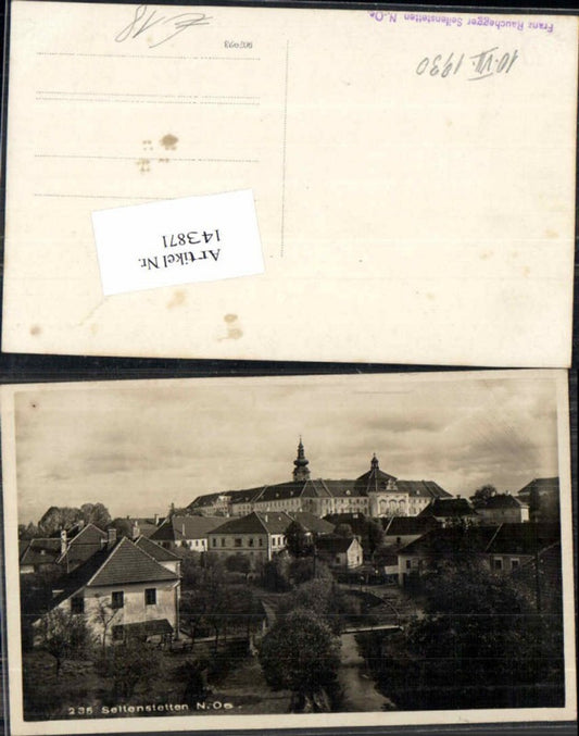 143871,Seitenstetten Partie am Ortsrand 1930