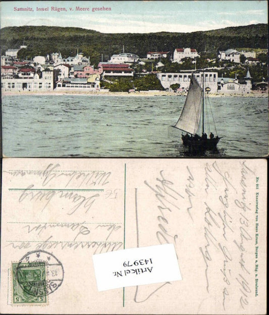 143979,Sassnitz auf Rügen 1915