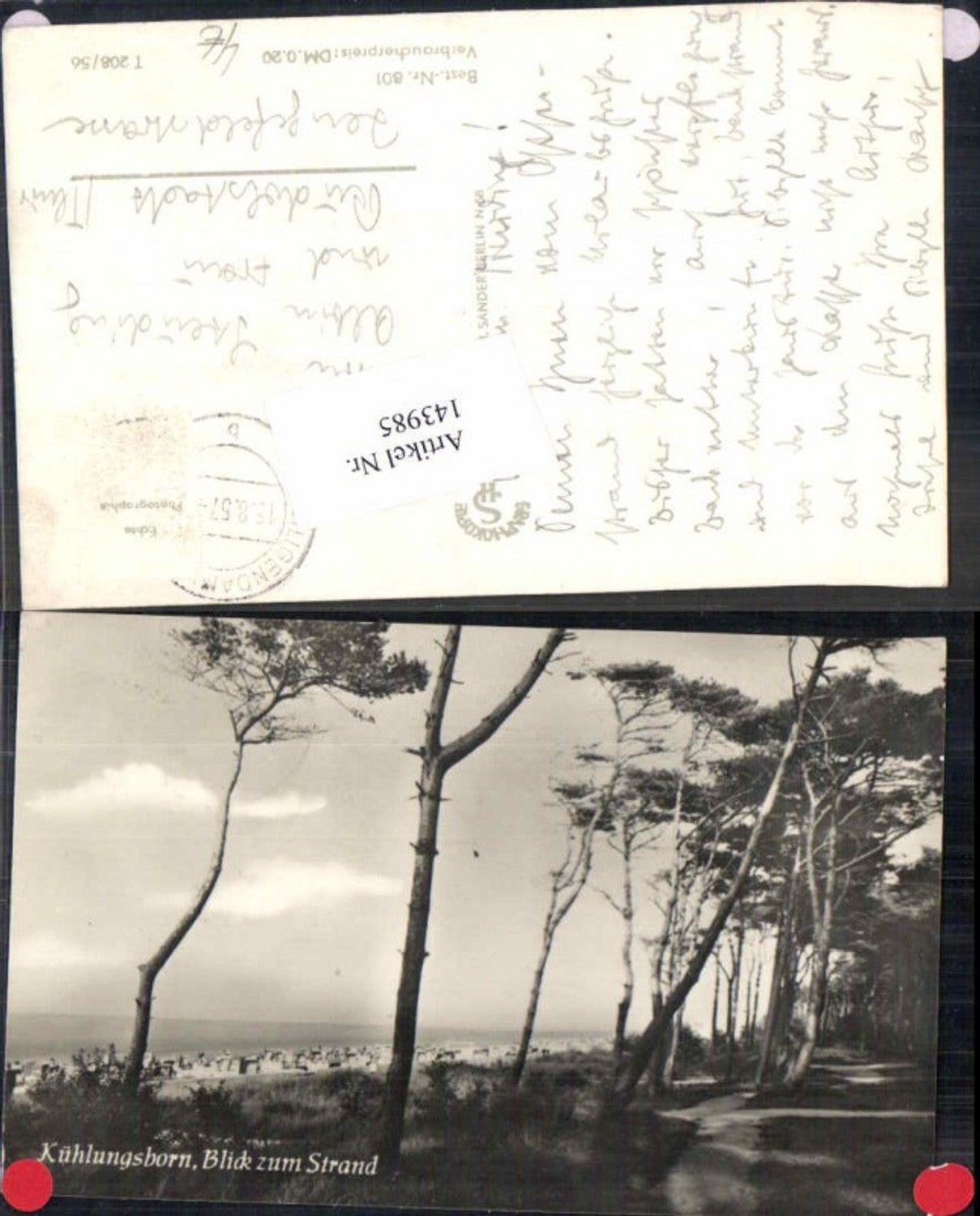 143985,Kühlungsborn Strand Wegansicht