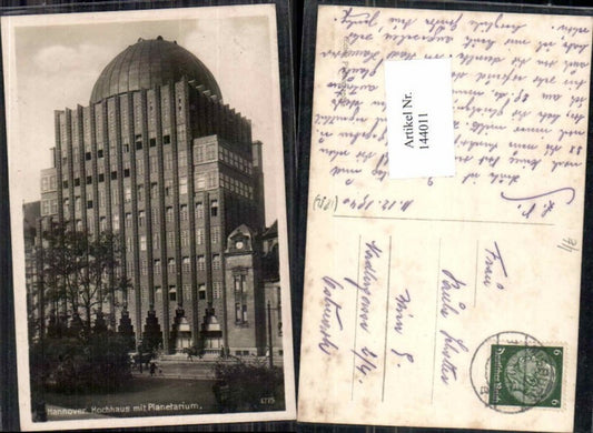 144011,Hannover Hochhaus Planetarium