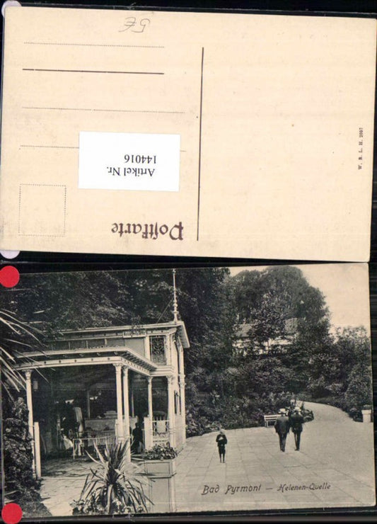 144016,Bad Pyrmont Helenenquelle 1905
