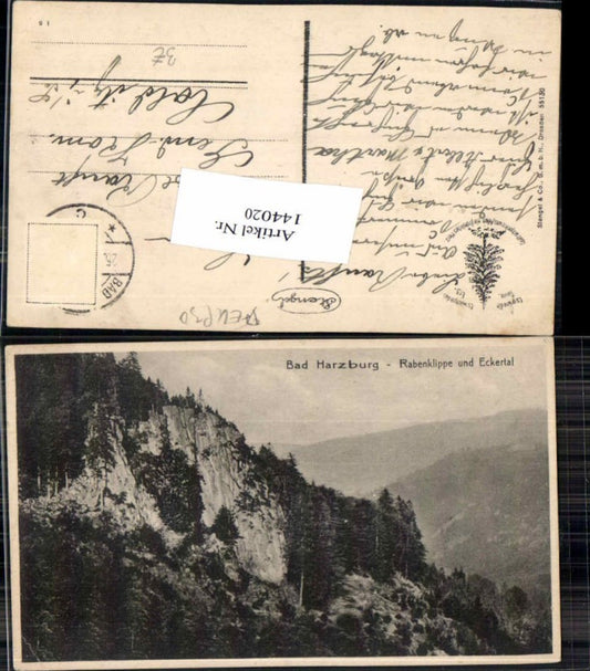 144020,Bad Harzburg Rabenklippe Eckertal