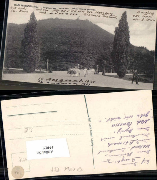144021,Bad Harzburg Burgberg 1920