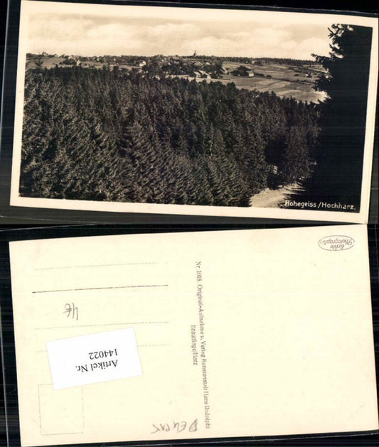 144022,Hohegeiss Hochharz