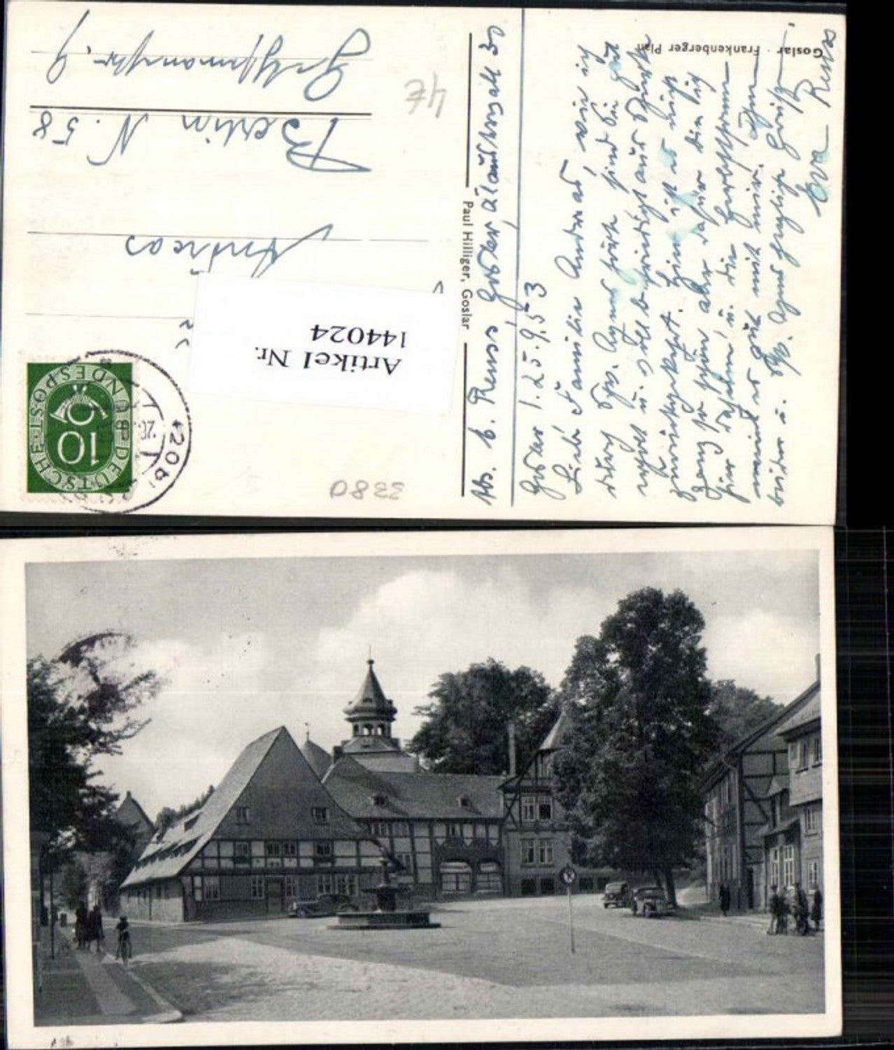 144024,Goslar im Harz Frankenberger Platz