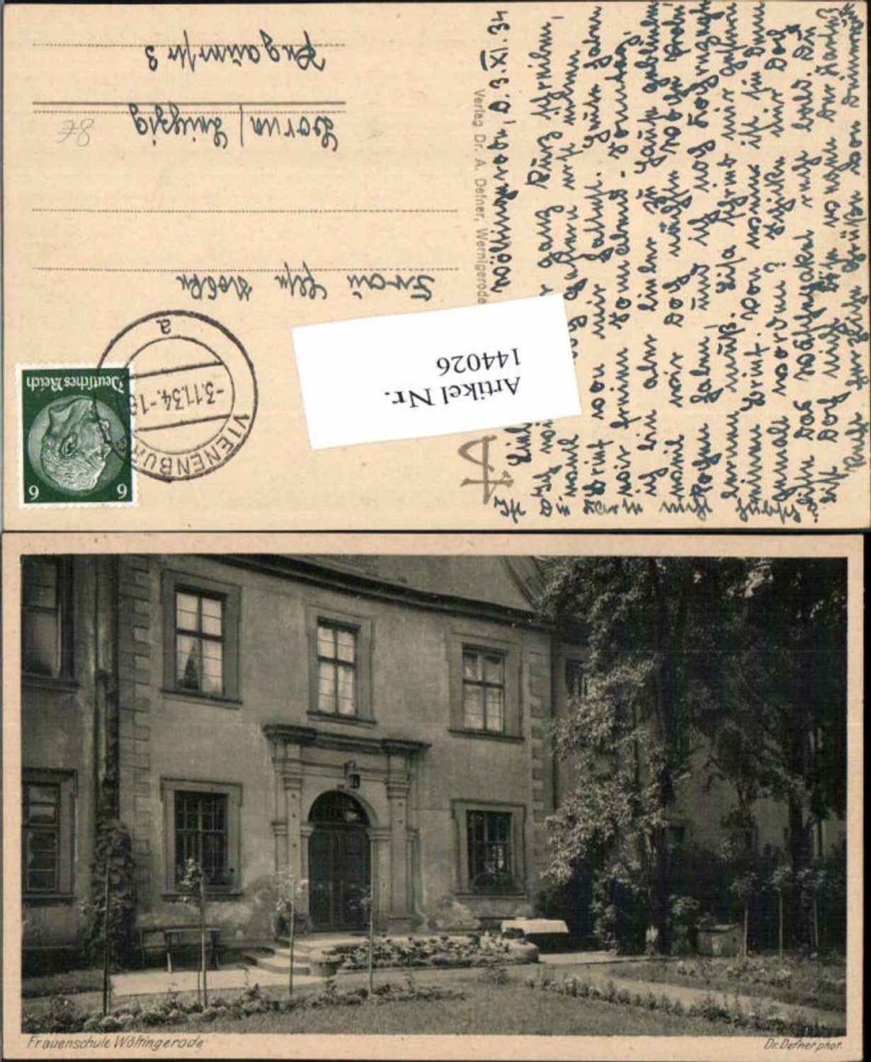 144026,Frauenschule Wöltingerode pub Dr. defner