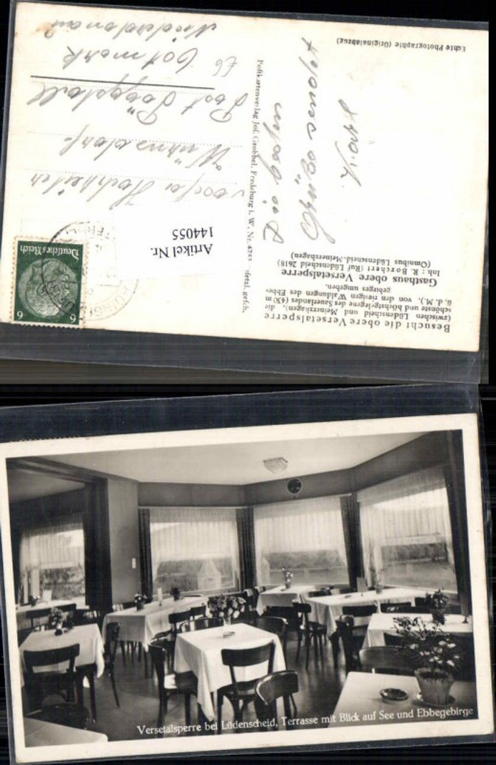 144055,Lüdenscheid Versetalsperre Terrasse Gasthaus