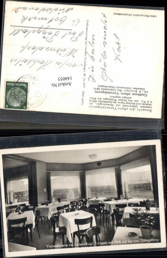 144055,Lüdenscheid Versetalsperre Terrasse Gasthaus