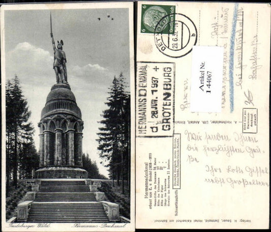 144067,Teutoburger Wald Hermanns Denkmal
