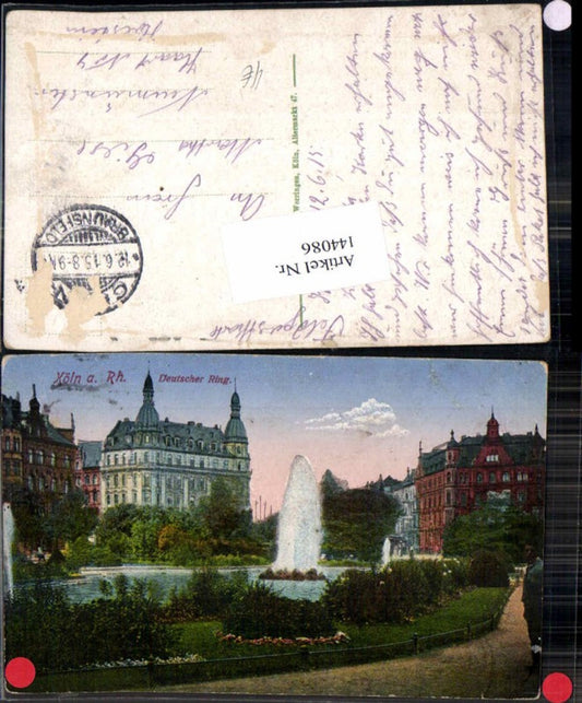 144086,Köln am Rhein deutscher Ring