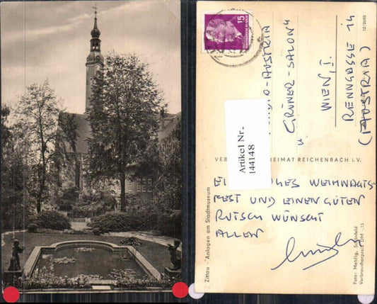 144148,Zittau Anlagen Stadtmuseum 1940