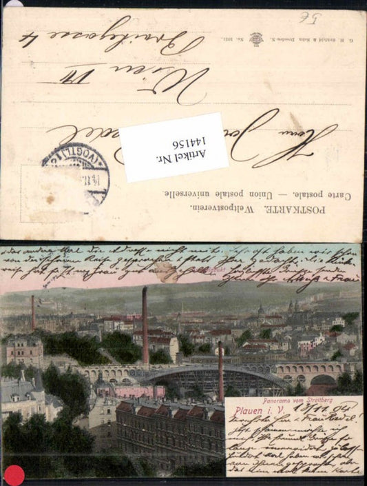 144156,Plauen im Vogtland Streitberg 1900