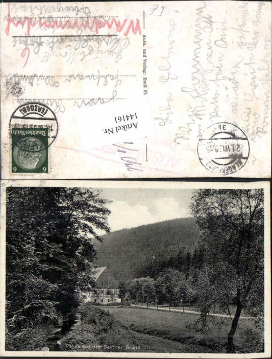 144161,Partie aus dem Seiffner grund Seiffen 1939