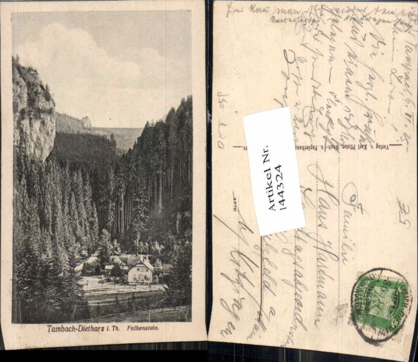 144324,Tambach Dietharz Falkenstein 1918
