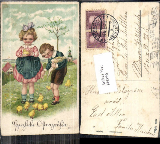 144356,Ostern Süsse Kinder Küken Kleid